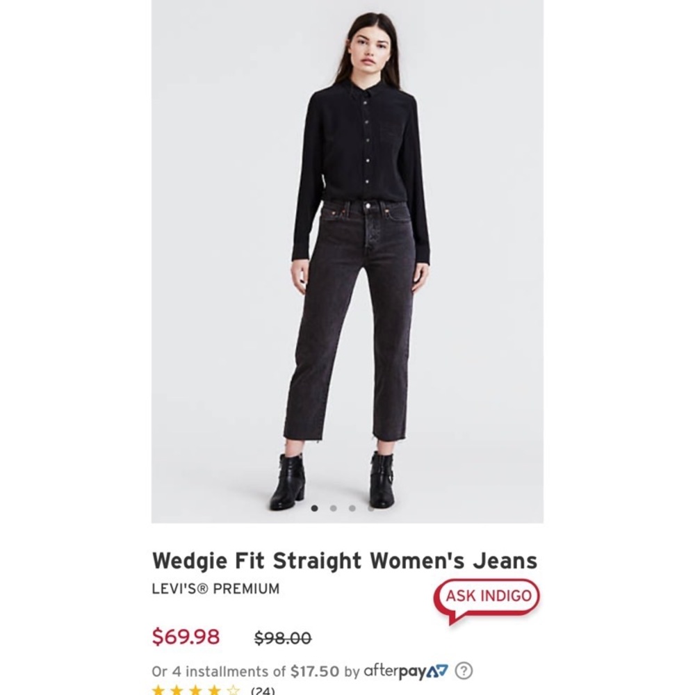 Levi’s wedgie fit straight jeans